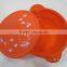 FDA&LFGB standard 100%food grade silicone foldable pet bowl