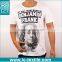 LCTN1786 wholesale Franklin fashion design 95 cotton 5 spandex t shirts