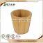 Simple Cheap Hanging Natural Accept OEM rustic hinging storage coffee bean wooden beer barrel