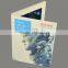 promotional 5 inch video brochure with usb port for business