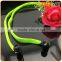Newest design mobile phone accessories waterproof shoelace earphone in ear earbuds with mic for samsung mobile