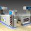 Square shape mall phone cases kiosk, cell phone cases display kiosk, cell phone accessories kiosk for sale