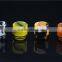 Hottest Epoxy Resin Drip Tip Colorful Resin Wide Bore Drip Tips for TFV8 Atomizer Tank H-PRIV TC Mods