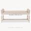 Marlborough Upholstered Bench ottoman modern furniture