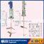 chemical large double blade mixer