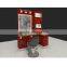 new design hair kiosk used barber shop furniture for mall