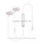 Fashion 8 PIN silent disco headphone bluetooth headphone factory Mini headphone case