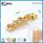 Metal gold handbag clamp shape lobster claw snap hook