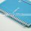 single spiral notebook with elastic closure, spiral bound journal