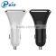 CE FCC RoHS output DC 5.2A high quality 3 usb car charger with blue LED indication, intelligent chip