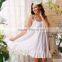 Cotton 100% Cute Women's Nightgowns Summer Girls Sleepwear Woven Cotton Strap Nightdress Lounge Nightgown Sleepshirts Women