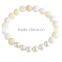 Wholesale Auspicious Buddhism style hand chain alloy horse with white pearl jewelry bead Giant clam bracelet