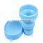 Silicone folding drinking cup Silicone collapsible Cup