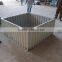 Corrugated raised garden bed