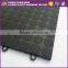 Easy clean interlocking plastic floor tiles for warehouse