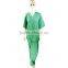 unisex solid color hospital medical uniform scrub suit