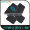 Colorful Waterproof And Dustproof Car Mats With Red Circle Line
