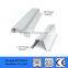 suspended ceiling metal omega channel wall angle steel