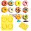 donut doughnut cake candy mold maker donut baking pan silicone plate heat resistant