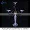 Top fashion good quality crystal standing candelarba 2017