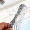Plastic Morden Fine Teeth Hair Comb With Crystals Point