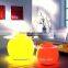 PE plastic remote control color changing round LED ball