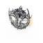 New Black Swan Laser Cut Metal Womens Mardi Gras Venetian Masquerade Mask