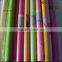 colorful soft silk fabric chiffon organza roll for Wedding / holiday Decoration