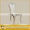 European style elegant white dining chair