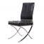 Foshan x Shape Stainless Steel Leg Dining Chair
