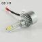 led headlight C6 h1 cob 30W/Bulb 60W/Set  6400lm/set LED Headlight Bulbs Hi/Lo led car headlight headlamp
