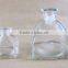 Square Bottom Clear Glass Jar