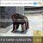space-saving coffee dining table set made of PE rattan