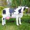 hot sale promotion resin craft fiberglass life size cow statue
