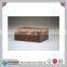 custom wooden plain sliding lid wooden salt box and handmade wooden comparttment spices box