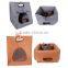 cheap 100% wool handmade pet carrier cat carrier bag in stock