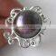 rose shaped tihatian pearl ring