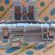Electrical Doulbe Level Terminal Block Connector 500V 32A MBKKB-2.5