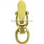 Solid Brass Swivel Eye Snap Hook with Clip, 5/8" Solid Brass Hook