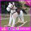 2017 new design wooden toddler rocking horse for sale W16D068