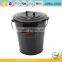 Iron Powder Coating Ash Bucket and Shovel Metal Coal Scuttle