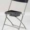 cheap wholesale plastic folding chair with steel frame