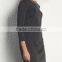 long sexy lady furcal straight skirt/V collar simple in the back skirt
