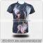 Custom sublimation 3d design t-shirts&100% polyester t shirts made in china,custom t shirt printing