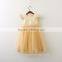 2017 New style dress party for kids embroidery girls wedding dress ball gown