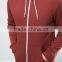 High Quality Custom Long Sleeve lum Men's 77% Cotton 23% Polyester Jersey Casual Plain design With Hood Zipper Hoodies