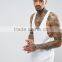 High Quality New Design Summer Cooling Custom White Color Gym Wear Comfortable Cotton Spandex Casual Men's Sport Vest
