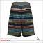 Men's Colorful Stripes Shorts Full Sublimation Four Way Stretch Boardshorts