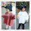 1-6 years Wholesale 2017 Autumn Cotton Full Sleeves irregular Girls Blouses (pick size color)