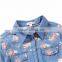 2014 fashion patchwork blouse designs women blouse